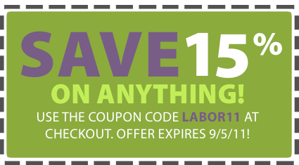 Labor Day Sale Coupon Beauty of a Site
